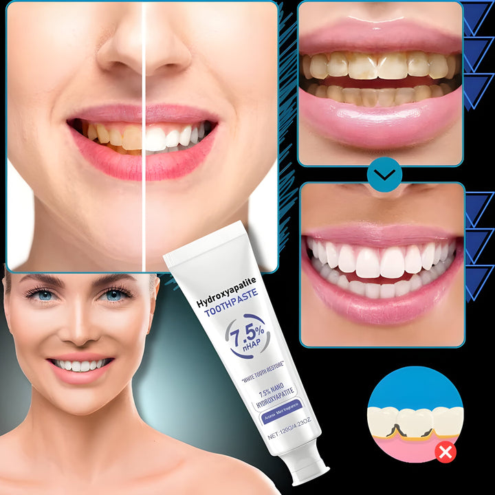 Enamel Repair Toothpaste Fluoride Free and Natural Ingredients