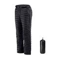 Outdoor Hiking and Skiing Trousers Thermal Goose Down with Zipper
