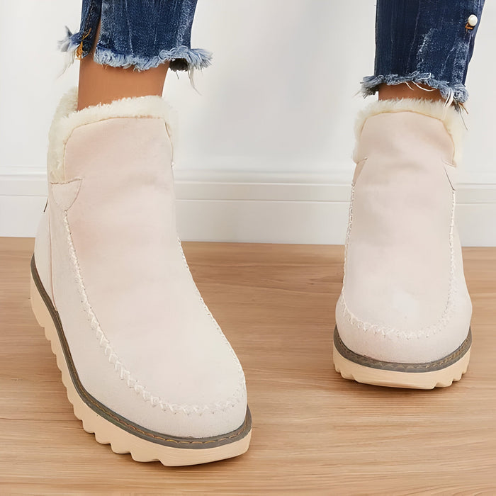 Winter Ankle Boots for Snow and Cold Weather Protection