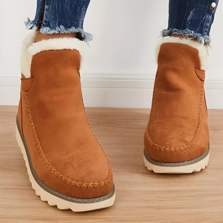 Winter Ankle Boots for Snow and Cold Weather Protection
