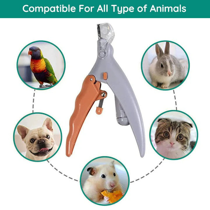 Dog Nail Clipper with Safety Guide and Sensor