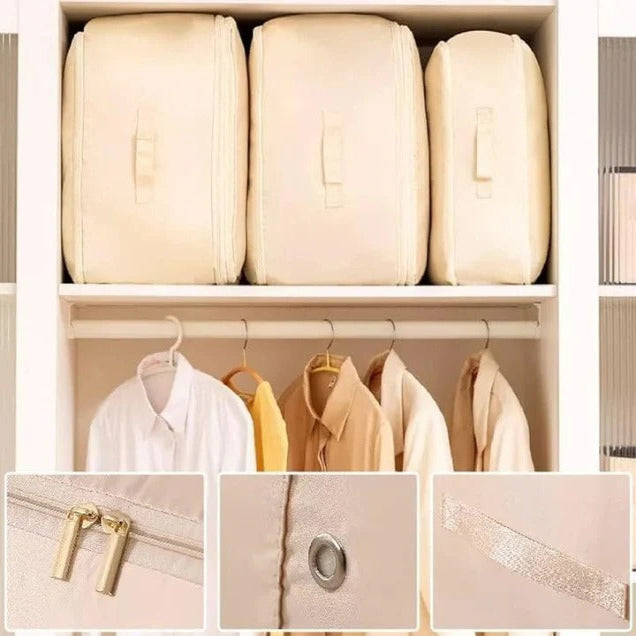 Compression Bag Organizer for Luggage and Packing Space