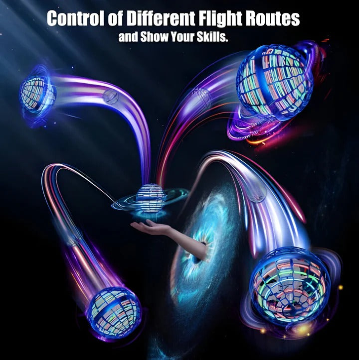 Havenholt Motorised Flying Orb Spinner with LED Lights