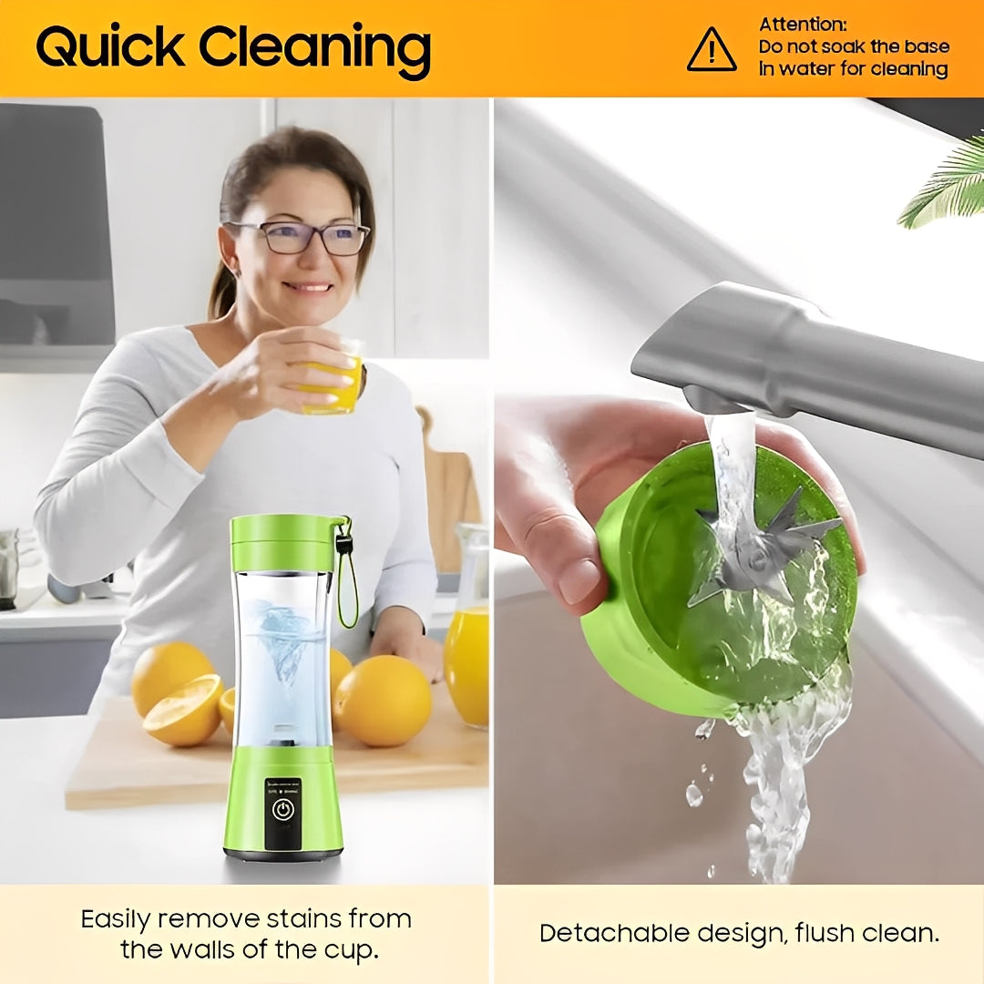 Mini Portable Blender and Juicer Electric USB Rechargeable