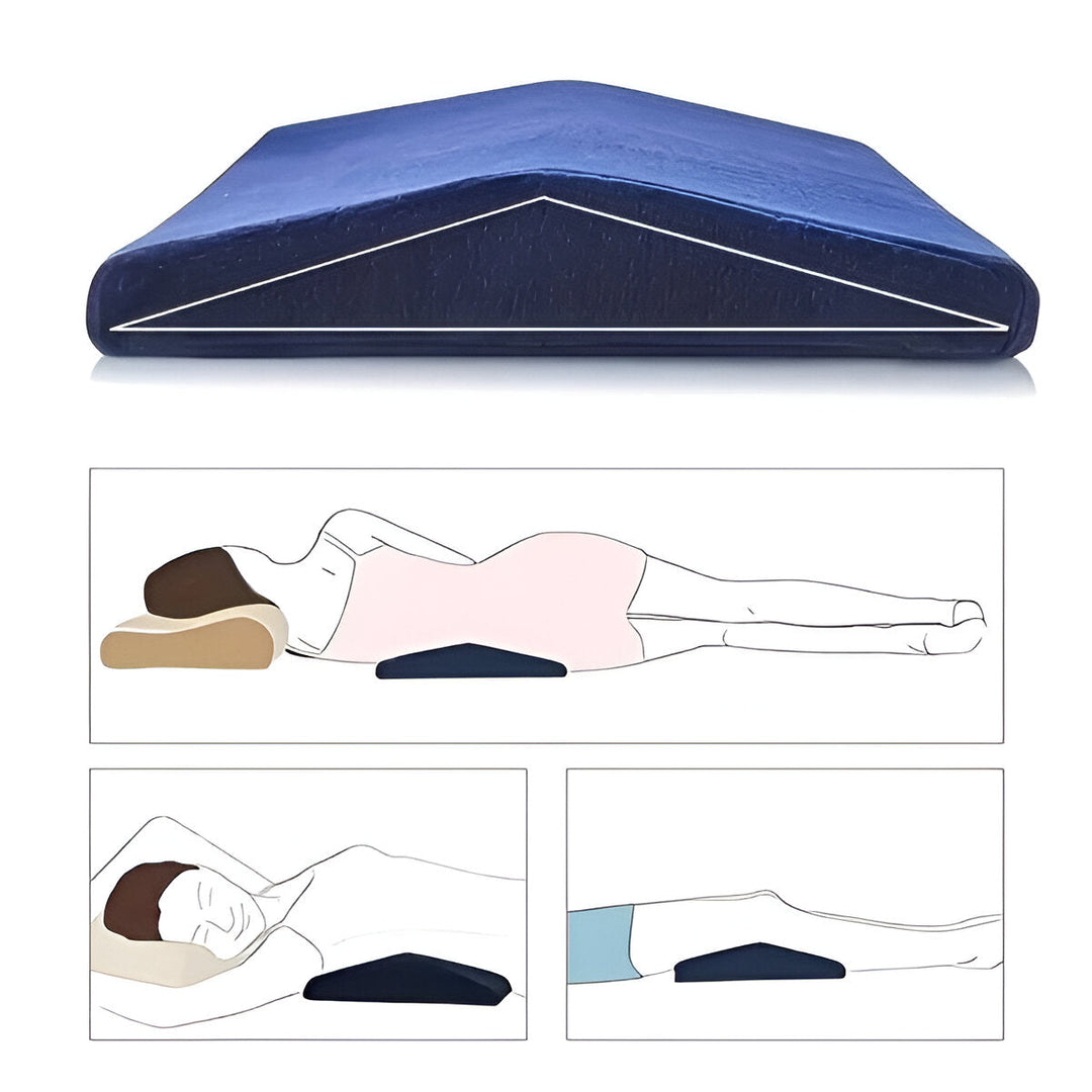 Sleeping Lumbar Pillow for Lower Back Support and Comfort