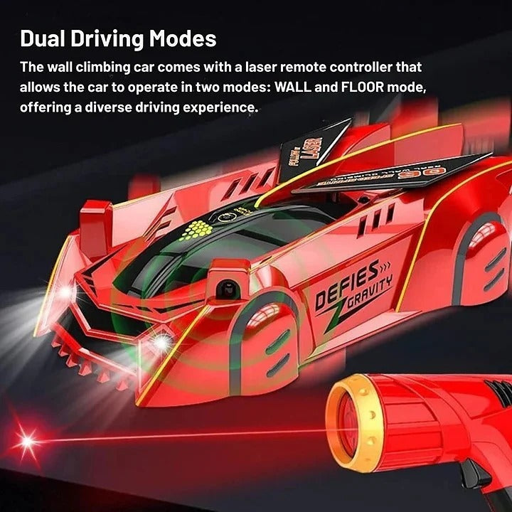 Remote Control Wall Climbing Car for Kids and Fun