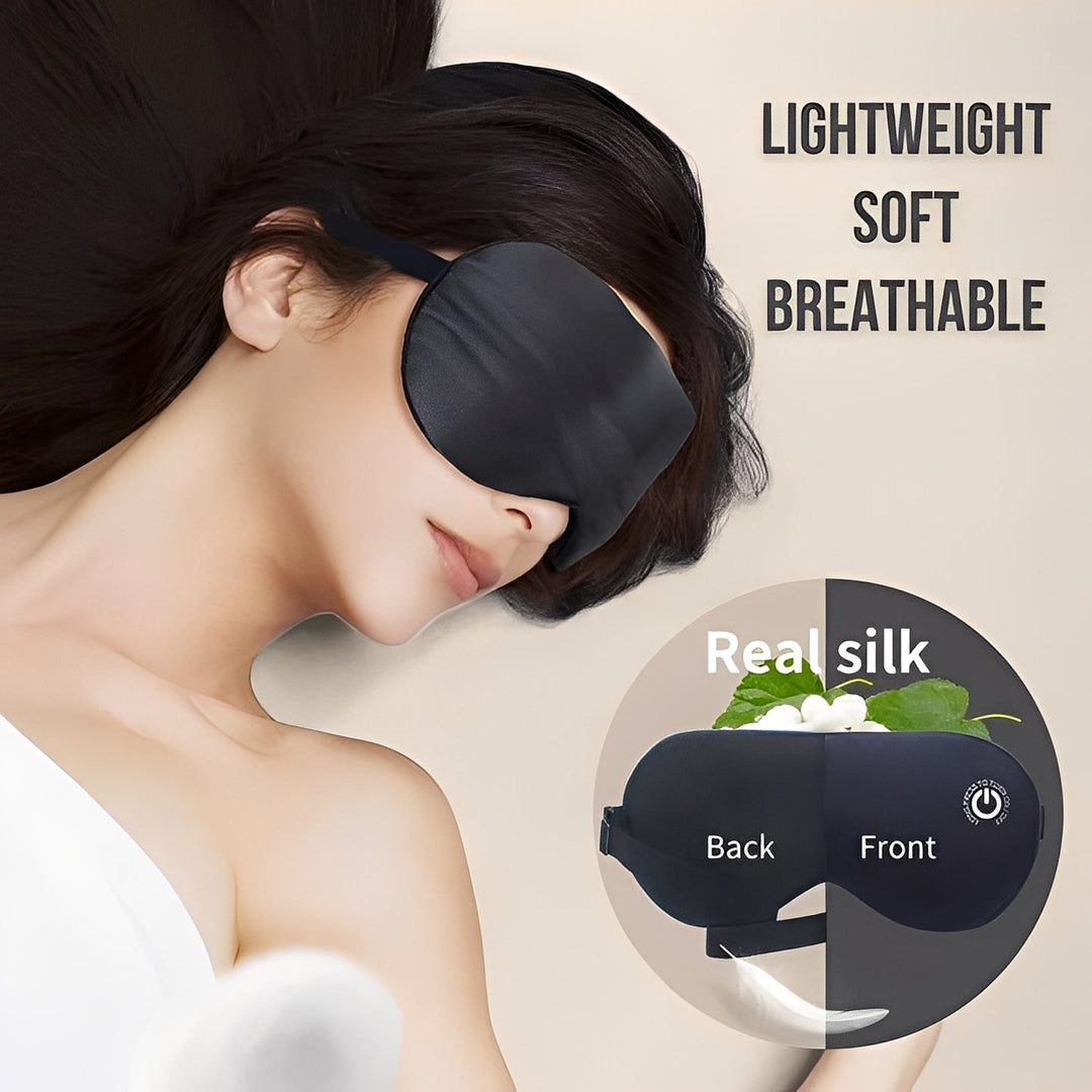 Electric Heated Eye Mask Rechargeable for Relaxation and Relief