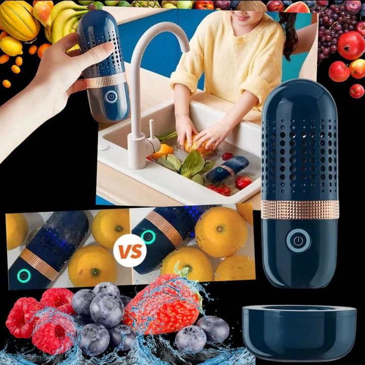 Wireless Fruit and Vegetable Cleaning Device