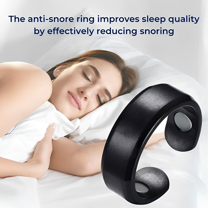 Wearable Anti Snore Ring for Night Time Use