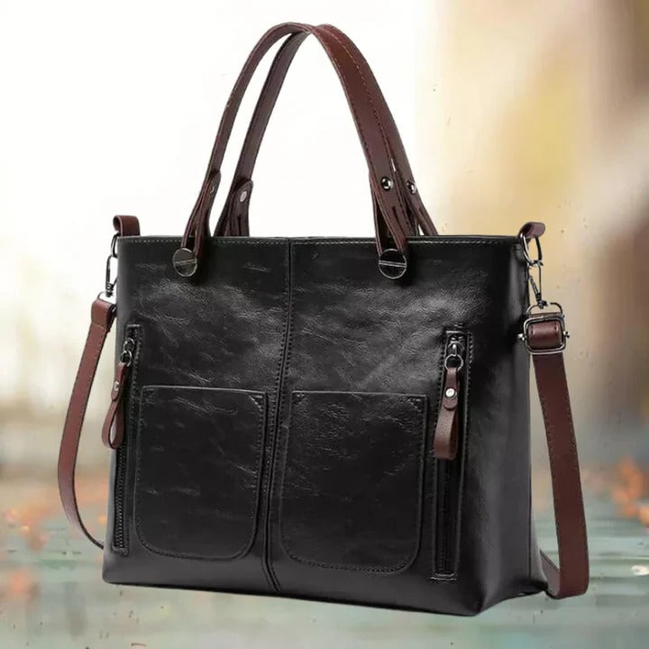 Havenholt Soft Leather Handbag, Crossbody or Tote