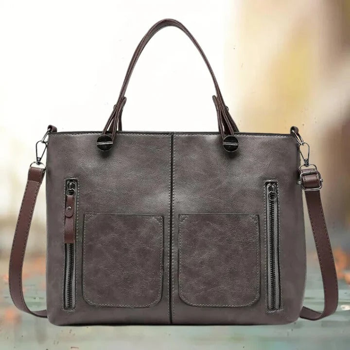 Havenholt Soft Leather Handbag, Crossbody or Tote