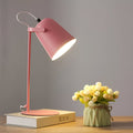 Nordic Iron Table Lamp Macaron colour Bucket Design