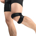 Adjustable Knee Support Strap with Silicone Pads for Comfort and Stability