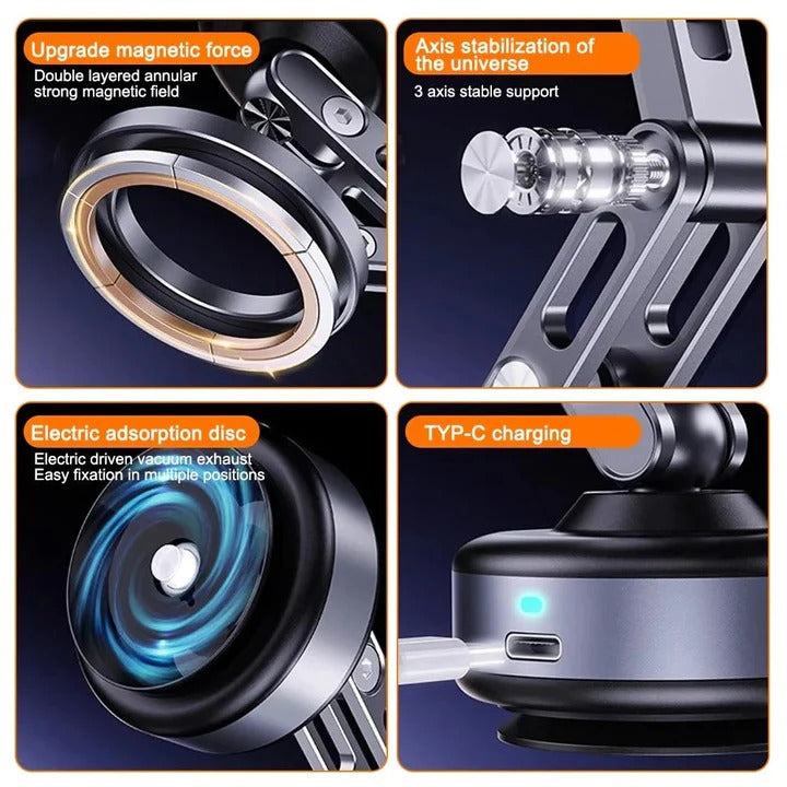 Durable Magnetic Phone Holder for Outdoor Use