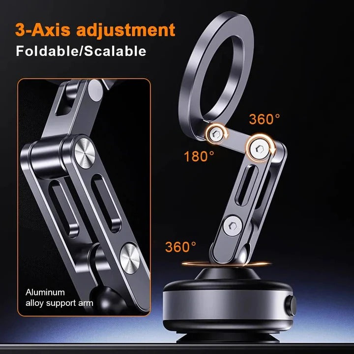 Durable Magnetic Phone Holder for Outdoor Use