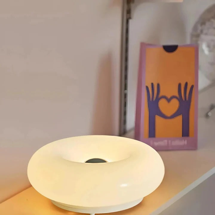 Havenholt LED Donut Touch Lamp with Circular Design