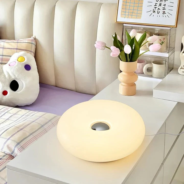Havenholt LED Donut Touch Lamp with Circular Design