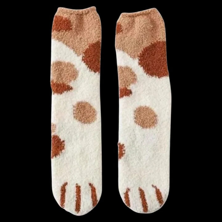 Havenholt Cat Paw Thermal Socks for Women