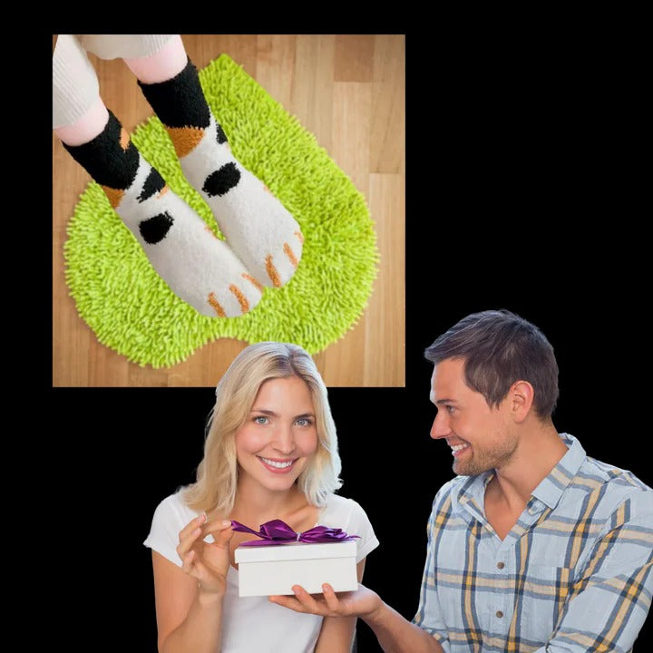 Havenholt Cat Paw Thermal Socks for Women