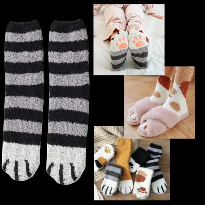 Havenholt Cat Paw Thermal Socks for Women
