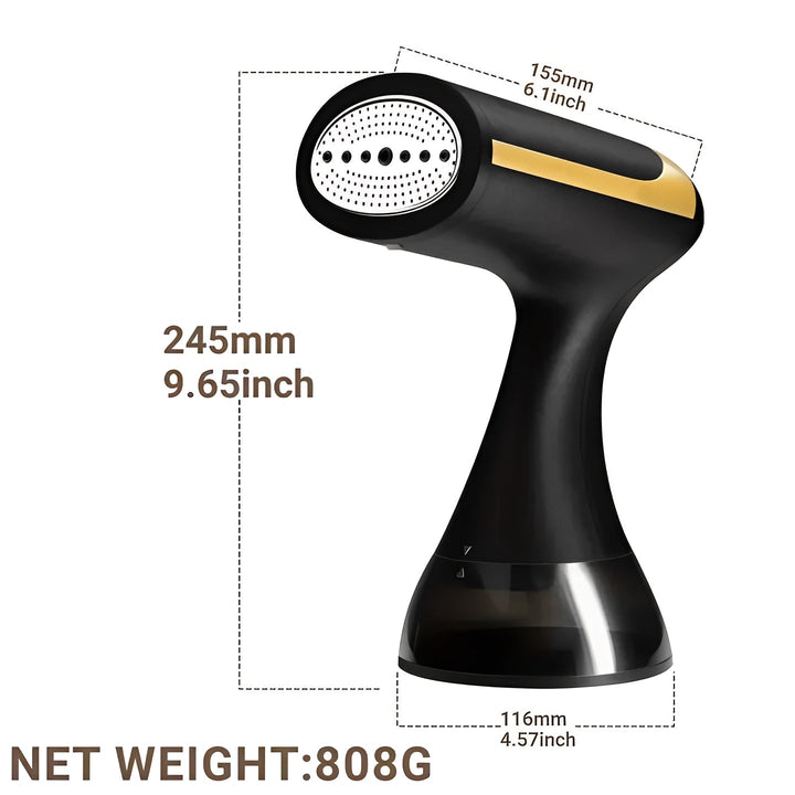 Portable Garment Steamer for Travel and Quick Ironing