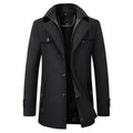 Mens Waterproof Winter Business Coat for Office and Travel