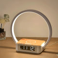 Havenholt Touch Table Lamp with Wireless Charger and Alarm Clock