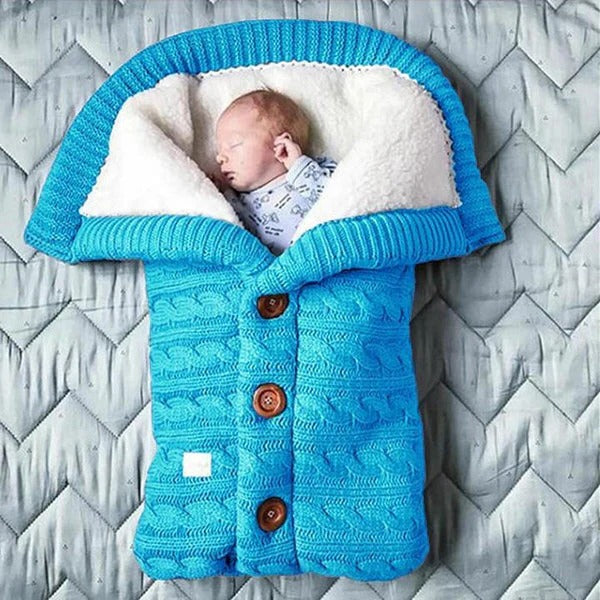 Soft Cotton Baby Blanket for Swaddling and Receiving