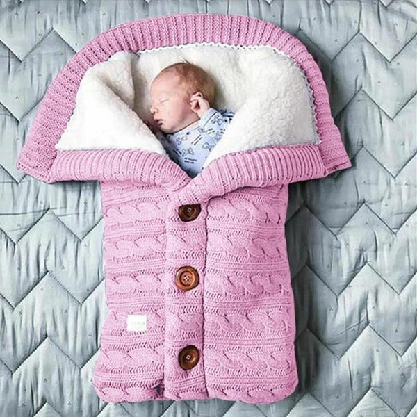 Soft Cotton Baby Blanket for Swaddling and Receiving