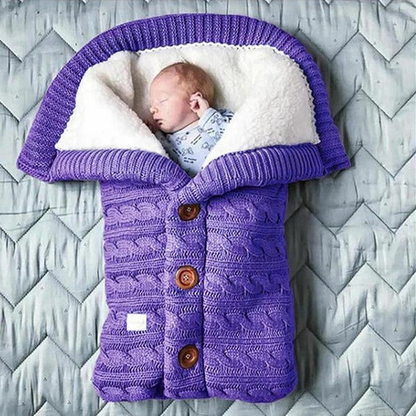 Soft Cotton Baby Blanket for Swaddling and Receiving