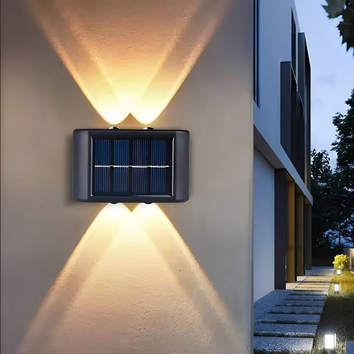 LED Solar Outdoor Wall Light for Home Security