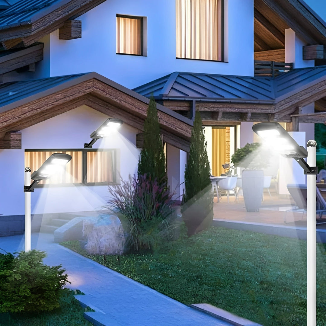 Outdoor Solar Powered Driveway Street Light Waterproof