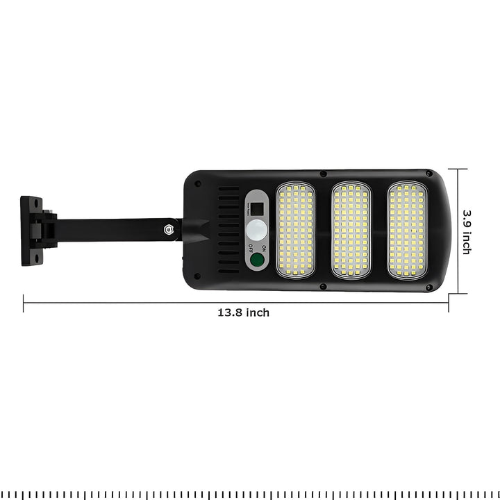Outdoor Solar Powered Driveway Street Light Waterproof