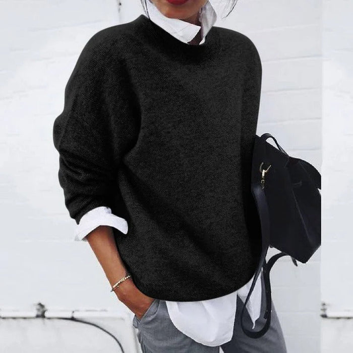 Knitted Pullover Jumper Long Sleeve for Women