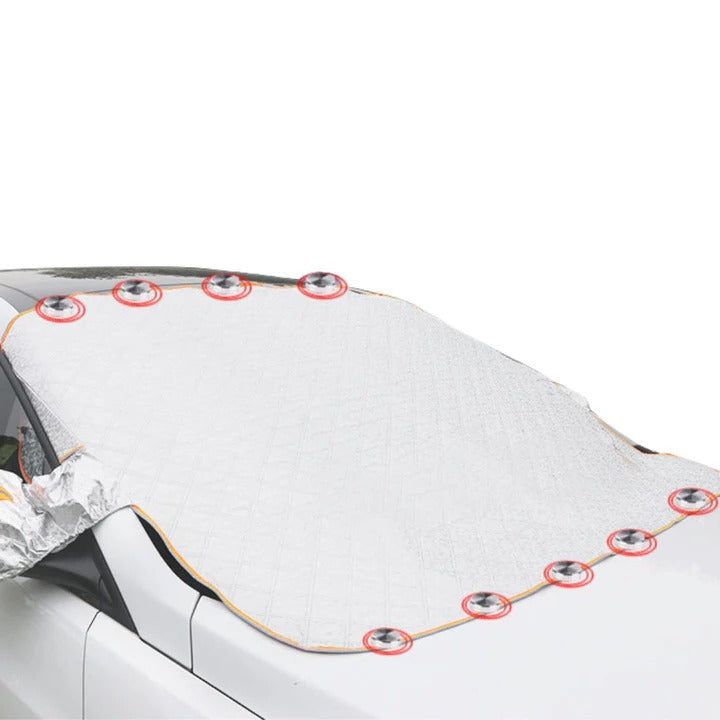 Winter Windshield Cover Magnetic for Snow and Frost Guard