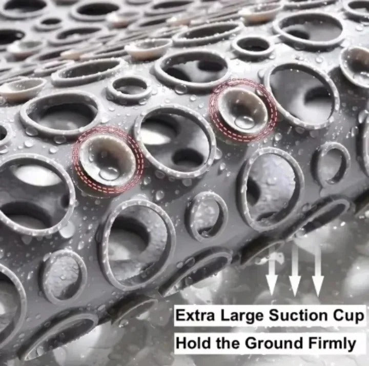 Durable Non Slip Shower Mat with Suction Cups