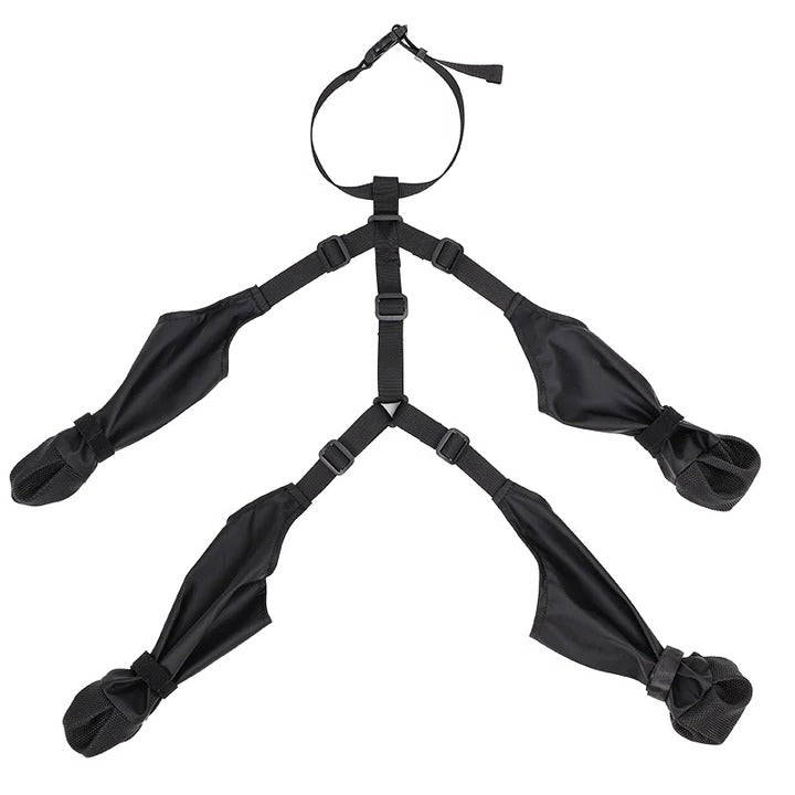 Dog Boots Adjustable with Straps for Outdoor Use