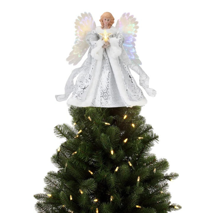 Angel Tree Topper Animated and Lighted for Christmas