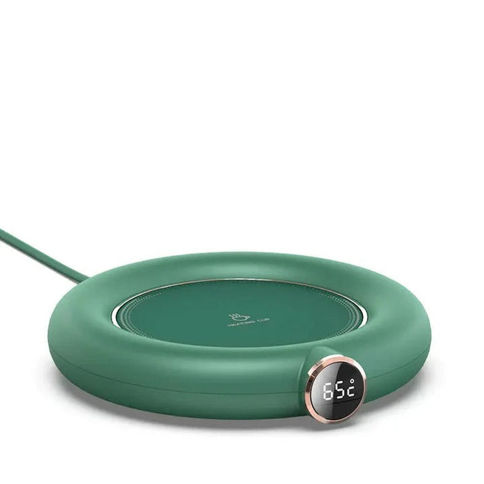 Smart Desk Cup Warmer with Digital Control and Adjustable Temperature