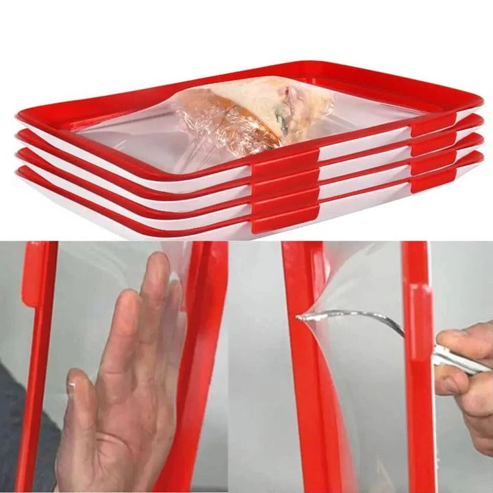 Havenholt Food Storage Tray with Stretch Film Lid