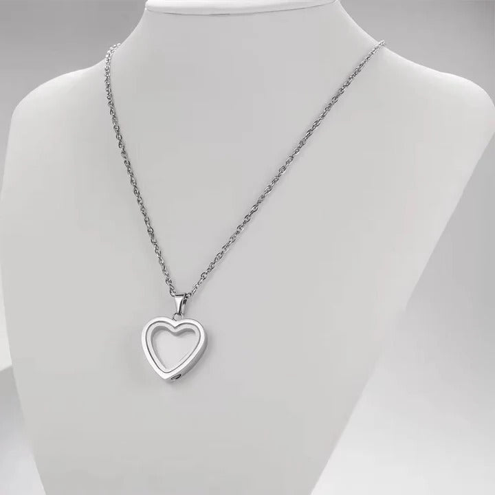 Stainless Steel Urn Pendant Necklace for Ashes and Keepsake