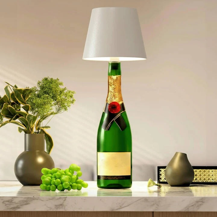 Havenholt Rechargeable Wireless Lamp for Empty Wine Bottles