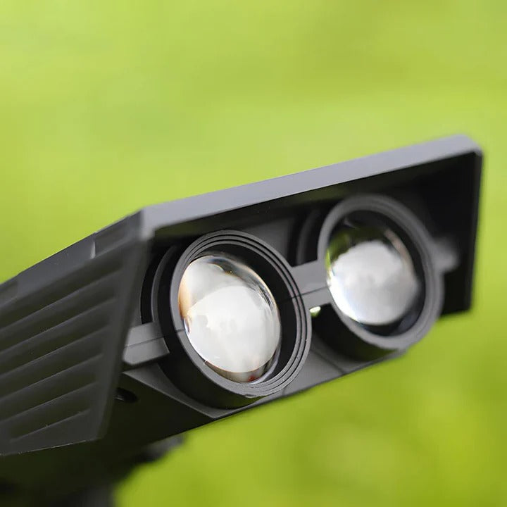 Solar Multi-zoom Spot Light with Waterproof LED and RGB colours