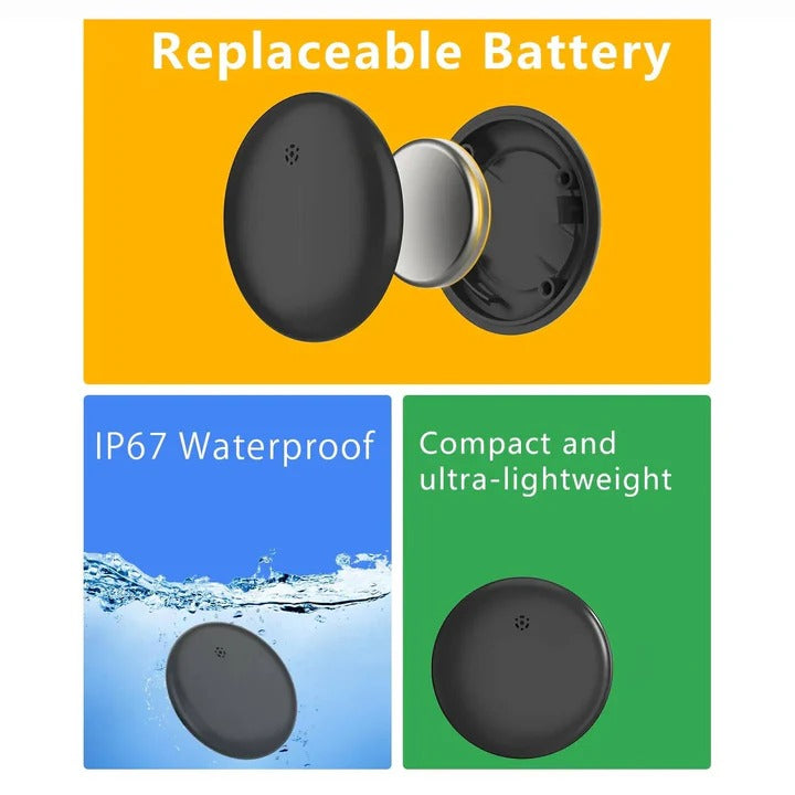 Magnetic Universal Mini GPS Tracker Device for Keys and Wallet Security