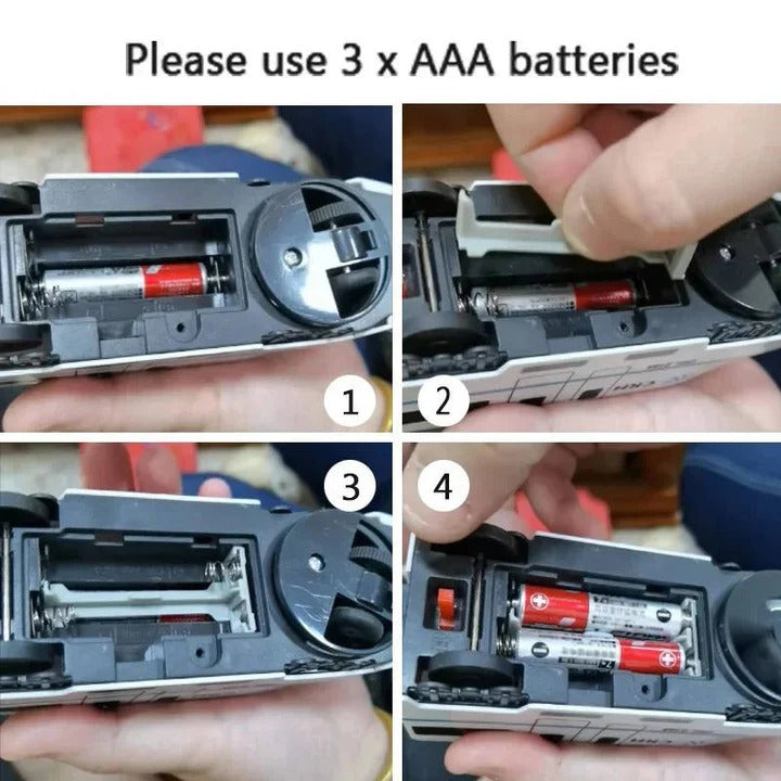 Interactive Train Toy with Action for Toddlers