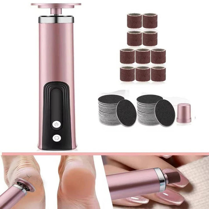 Rechargeable Electric Callus Remover with Dual Speeds