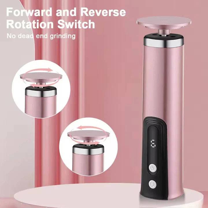 Rechargeable Electric Callus Remover with Dual Speeds