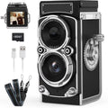 Havenholt Vintage-Style Digital Camera with Built-In Flash