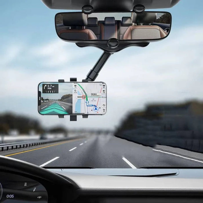 Havenholt Retractable Rear View Mirror Phone Holder