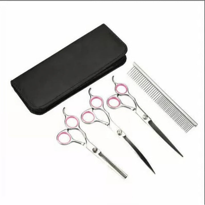 Havenholt Pet Grooming Scissor Set in Stainless Steel